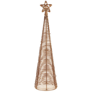 Sapin de Noël avec étoile sur le dessus 78cm