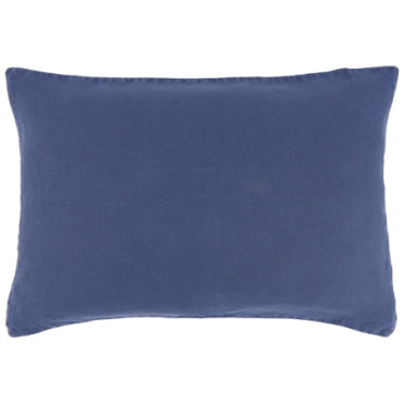 Housse de coussin indigo 60cm