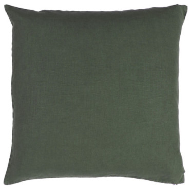 Housse de coussin vert myrte 50cm