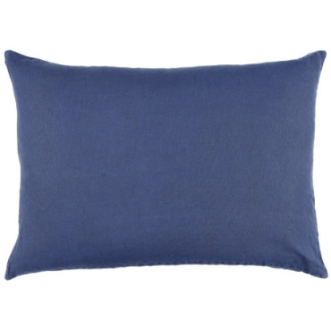 Housse de coussin indigo 70cm