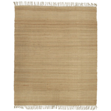 Tapis jute et coton