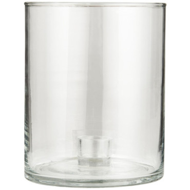 Bougeoir verre bougie 2.2 cm avec support fixe