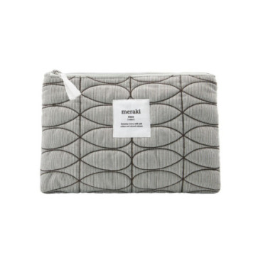 Pochette Mentha Light grey/army green