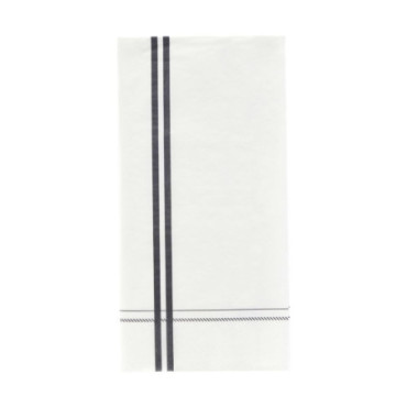 Serviettes de table Stripe Gris