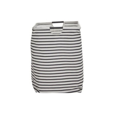 Sac à linge stripes Noir/Blanc