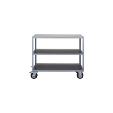 Chariot avec 4 roues Trolley Gris