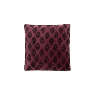 Housse de coussin Betto prune