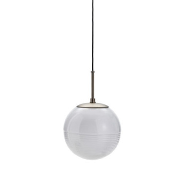 Lampe Halda Blanc/Marron