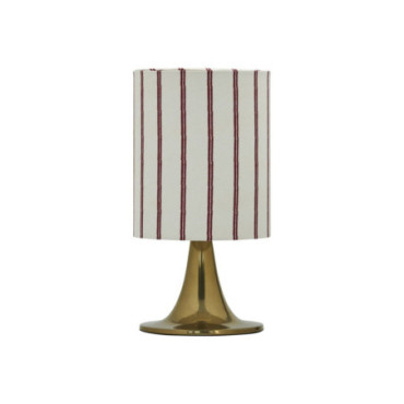 Lampe de table Tulip Finition en laiton antique