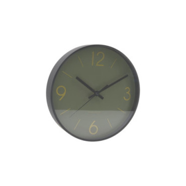 Horloge mural Time Vert foncé