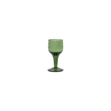 Verre à liqueur Vintage Vert