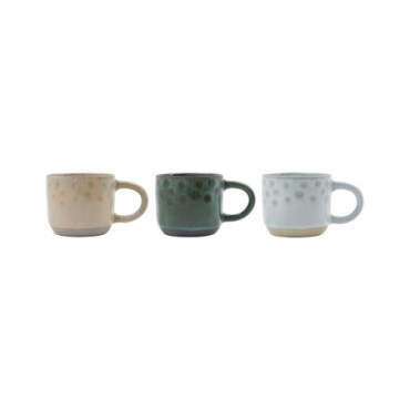 Tasse Like Beige/Green/Blue