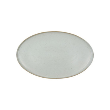 Plat de service Pion Gris/ blanc