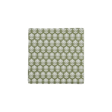 Serviettes de table Kape Olive verte