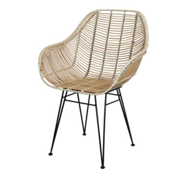 Chaise En Rotin Bucket