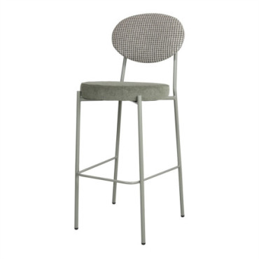 Tabouret Haut Tapissé Amery Chic