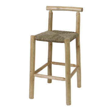 Tabouret En Bois Sidonia