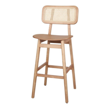 Tabouret Haut En Bois Rinaldo