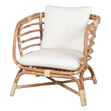 Fauteuil En Rotin Naturel Belice