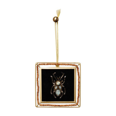 Cadre Insecte Ornement Bijoux Argent