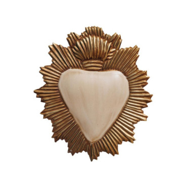 Ex-Voto Coeur Beige Maria