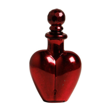 Mini Flacon Coeur Rouge Philtre D'Amour