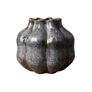 Vase Céramique Gris Pyrite