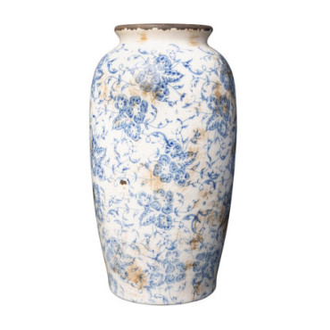 Vase Urne Fleuri Bucolique