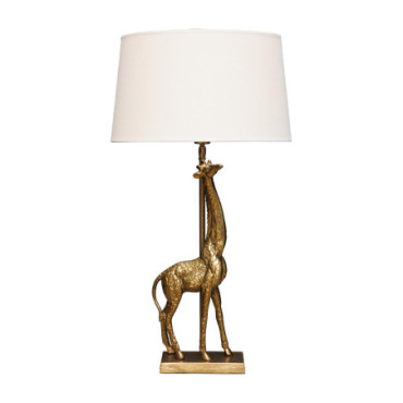 Lampe À Poser Girafe Dorée