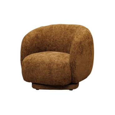 Fauteuil Rotatif Marron Moeraki