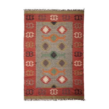 Très Grand Tapis Kilim Navajos Large