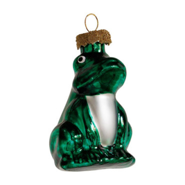 Boule De Noel Grenouille Verte