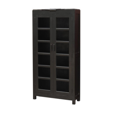 Armoire Noire 2 Portes Heraklion