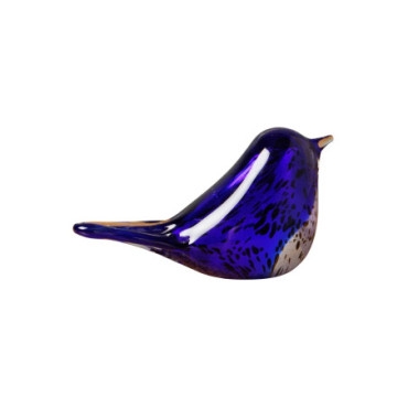 Oiseau En Verre Azur