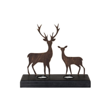 Bougeoir Cerf & Biche