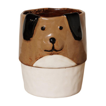 Cache Pot Chien