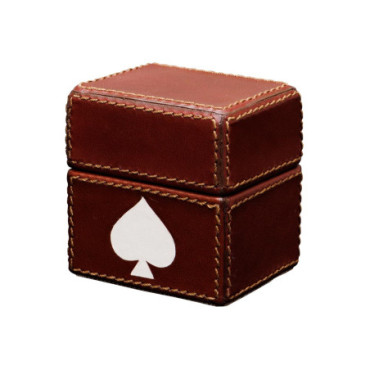 Mini Jeu De Cartes Étui Cuir