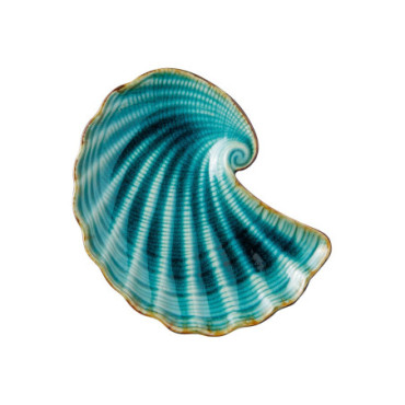 Petite Assiette Aqua Coquillage