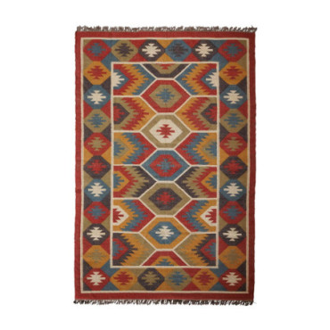 Très Grand Tapis Kilim Pueblos