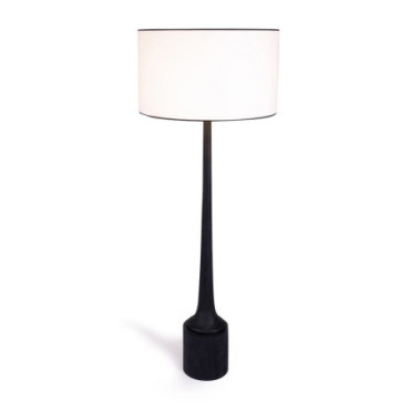 Lampadaire Seyna Noir/Blanc