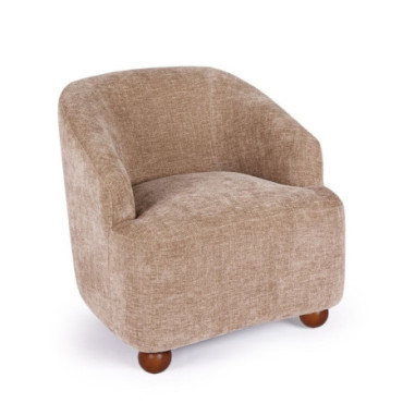 Fauteuil Dakota Taupe