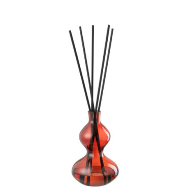 Huile Parfumee Olive&Frank Incense Verre Rouge S