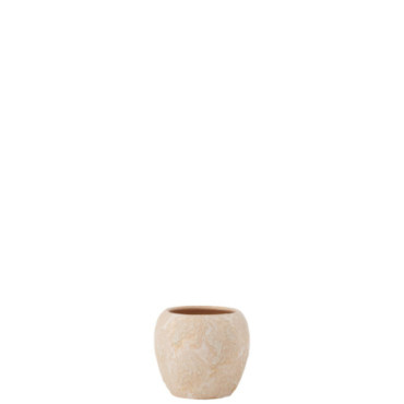 Cache-pot rond Terra Rose Gold M