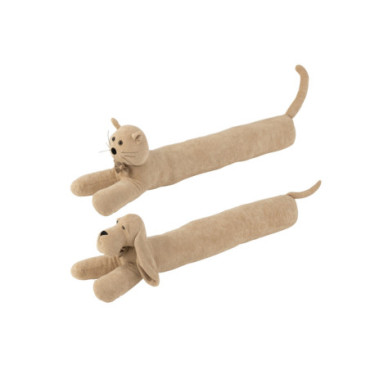 Boudin De Porte Chien / Chat Bouclé Beige