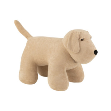 Cale-Porte Chien Bouclé Beige