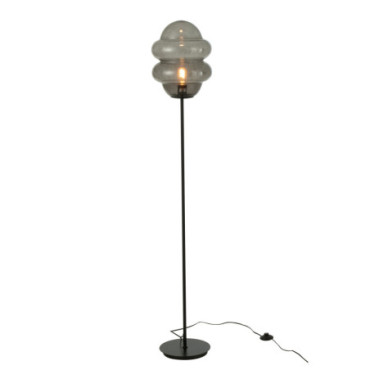 Lampadaire Cuillere Miel Verre Gris