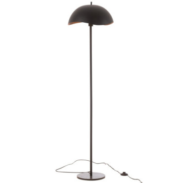 Lampadaire Metal / Marbre Noir