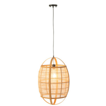 Lampe Suspendue Ion Lin / Bambou Naturel S