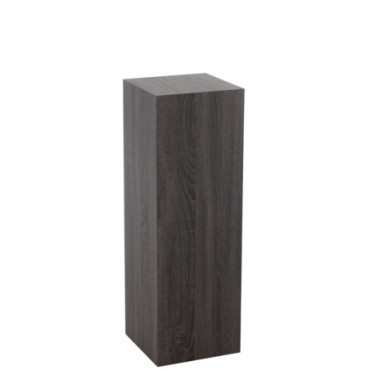 Socle Rectangle Gris Mdf / Placage M