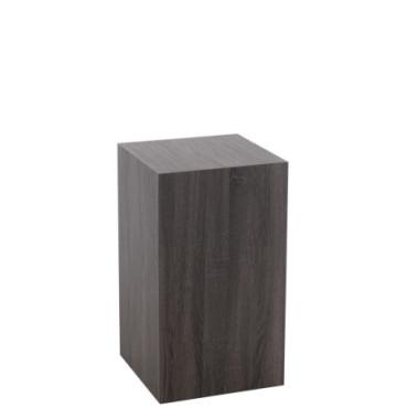 Socle Rectangle Gris Mdf / Placage S